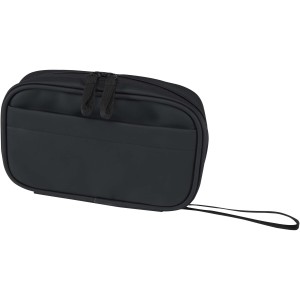 Resi Plus GRS recycled tech pouch 1L, Black