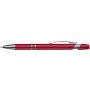 Retractable ballpen, red