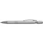 Retractable ballpen, silver