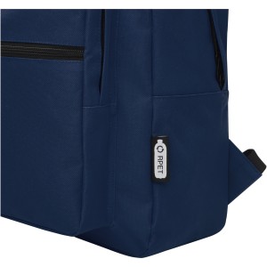 Retrend RPET backpack, Navy (Backpacks)