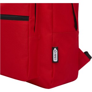 Retrend RPET backpack, Red (Backpacks)