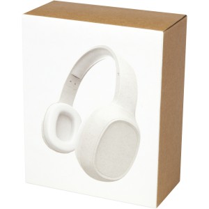 Riff wheat straw Bluetooth(r) headphones with microphone, Beige (Earphones, headphones)