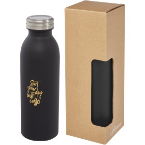 Riti 500 ml copper vacuum insulated bottle, Solid black (Thermos)