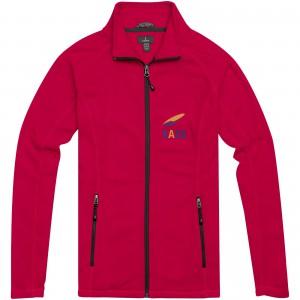 Rixford ladies Polyfleece full Zip, Red (Polar pullovers)