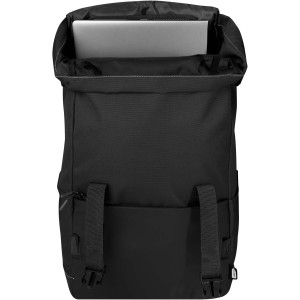 Roam GRS recycled modular backpack, Solid black (Backpacks)