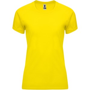 Bahrain short sleeve women's sports t-shirt, Yellow