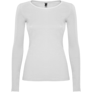 Extreme long sleeve women's t-shirt, White