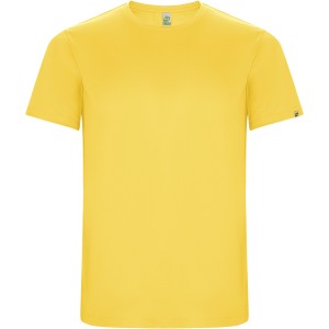 Imola short sleeve kids sports t-shirt, Yellow