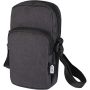 Ross GRS recycled phone pouch, Heather Charcoal