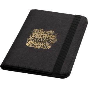 Ross GRS RPET RFID passport holder, Heather Charcoal (Travel items)