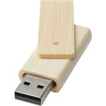 Rotate 8GB bamboo USB flash drive, Beige (12374702)