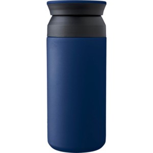 Stainless steel double-walled drinking mug 350 ml Gwen, blue