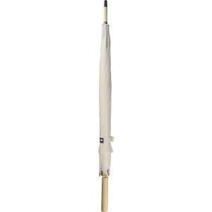 rPET 190T automatic golf umbrella Milan, beige