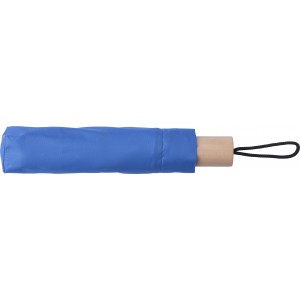 RPET 190T umbrella Brooklyn, blue (Foldable umbrellas)