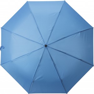 RPET 190T umbrella Brooklyn, blue (Foldable umbrellas)