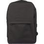 rPET (600D) backpack Henrik, black