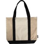 rPET (600D) tote bag Carl, beige (1096837-357)