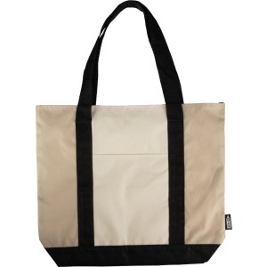 rPET (600D) tote bag Carl, beige (Shopping bags)