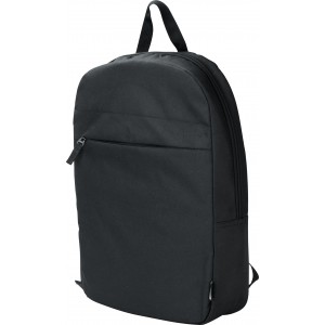 RPET polyester (600D) laptop backpack Phineas, black