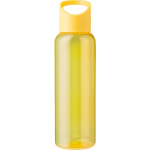 RPET Drinking bottle, 500 ml Lila, yellow (Water bottles)