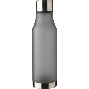 rPET drinking bottle (600 ml) Ruth, black (Water bottles)