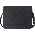 RPET felt laptop bag Layla, dark grey (970953-491)