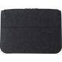 RPET felt laptop pouch Emilia, dark grey