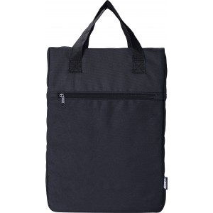 RPET polyester (600D) backpack Olive, black