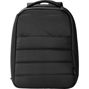 RPET polyester (300D) anti-theft laptop backpack Calliope, b