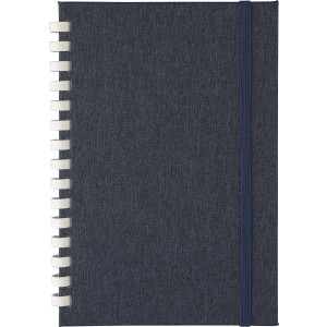 rPET notebook (A5) Ilias, blue