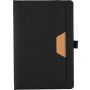 rPET notebook A5 Thorsten, black