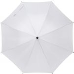 RPET polyester (170T) umbrella Barry, white (8422-02)