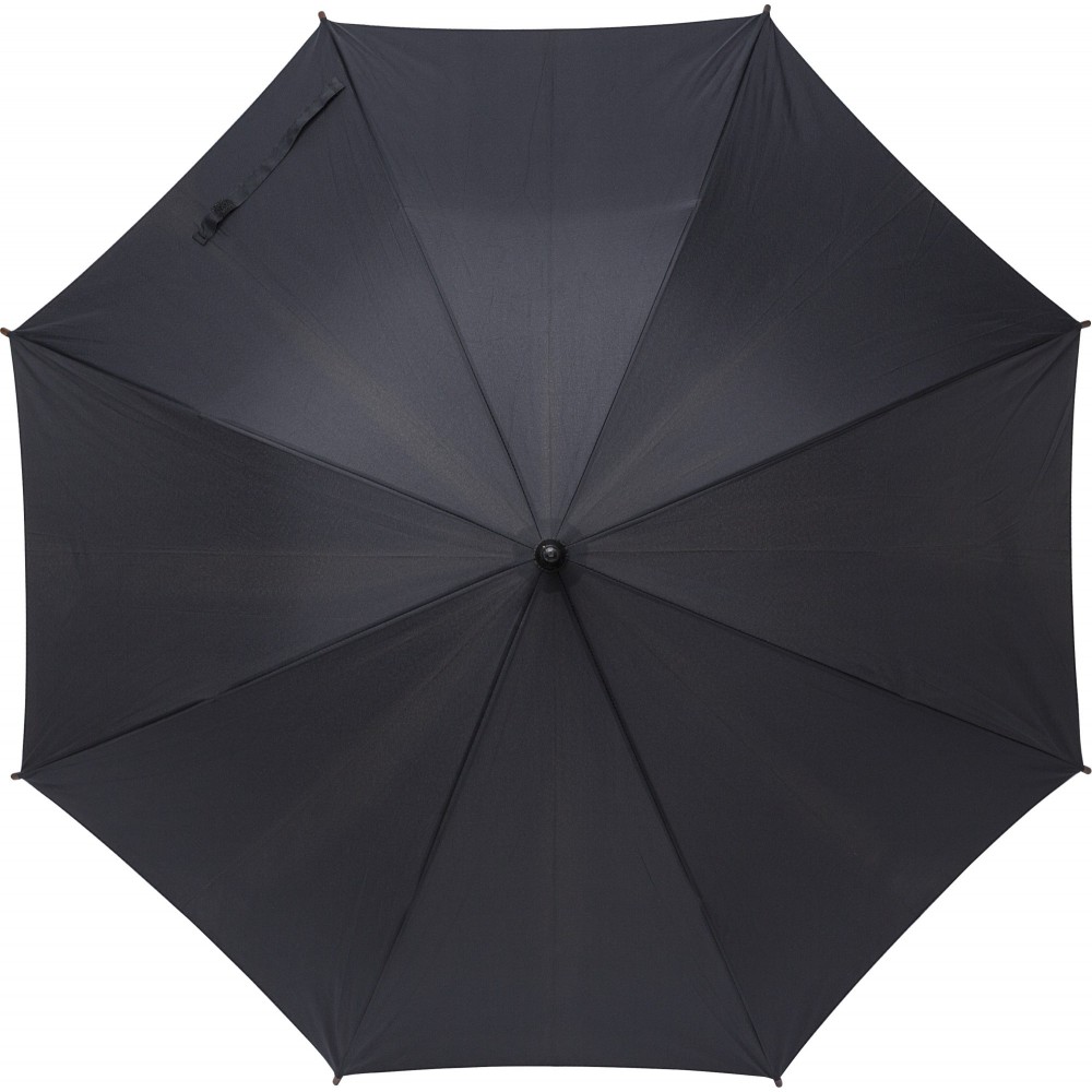 Printed RPET polyester (170T) umbrella, Black (Umbrellas)