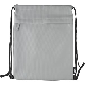 rPET polyester (600D) drawstring backpack Auri, grey