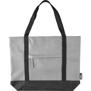 rPET polyester (600D) tote bag Lumi, grey