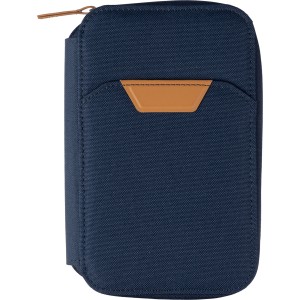 rPET travel wallet Susanne, blue (Travel wallets)