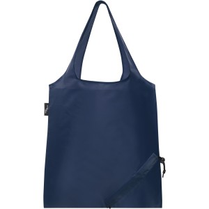 Sabia RPET foldable tote bag, Navy (Shopping bags)