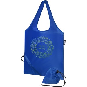 Sabia RPET foldable tote bag, Royal blue (Shopping bags)