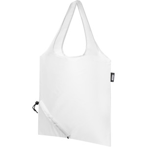 Sabia RPET foldable tote bag, White (Shopping bags)