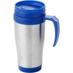 Sanibel 400 ml insulated mug, Silver,Blue (10029600)