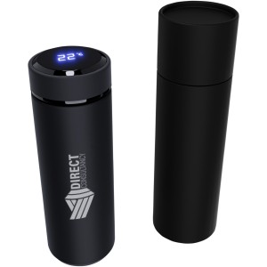 SCX.design D10 insulated smart bottle, Solid black (Thermos)