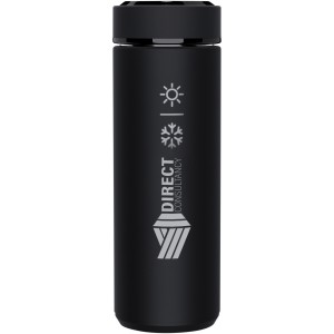 SCX.design D10 insulated smart bottle, Solid black (Thermos)