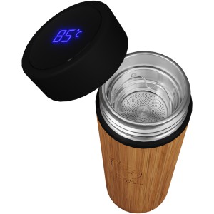 SCX.design D11 500 ml bamboo smart bottle, Wood (Thermos)