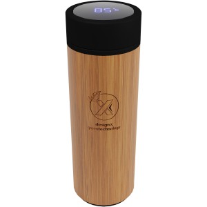 SCX.design D11 500 ml bamboo smart bottle, Wood (Thermos)