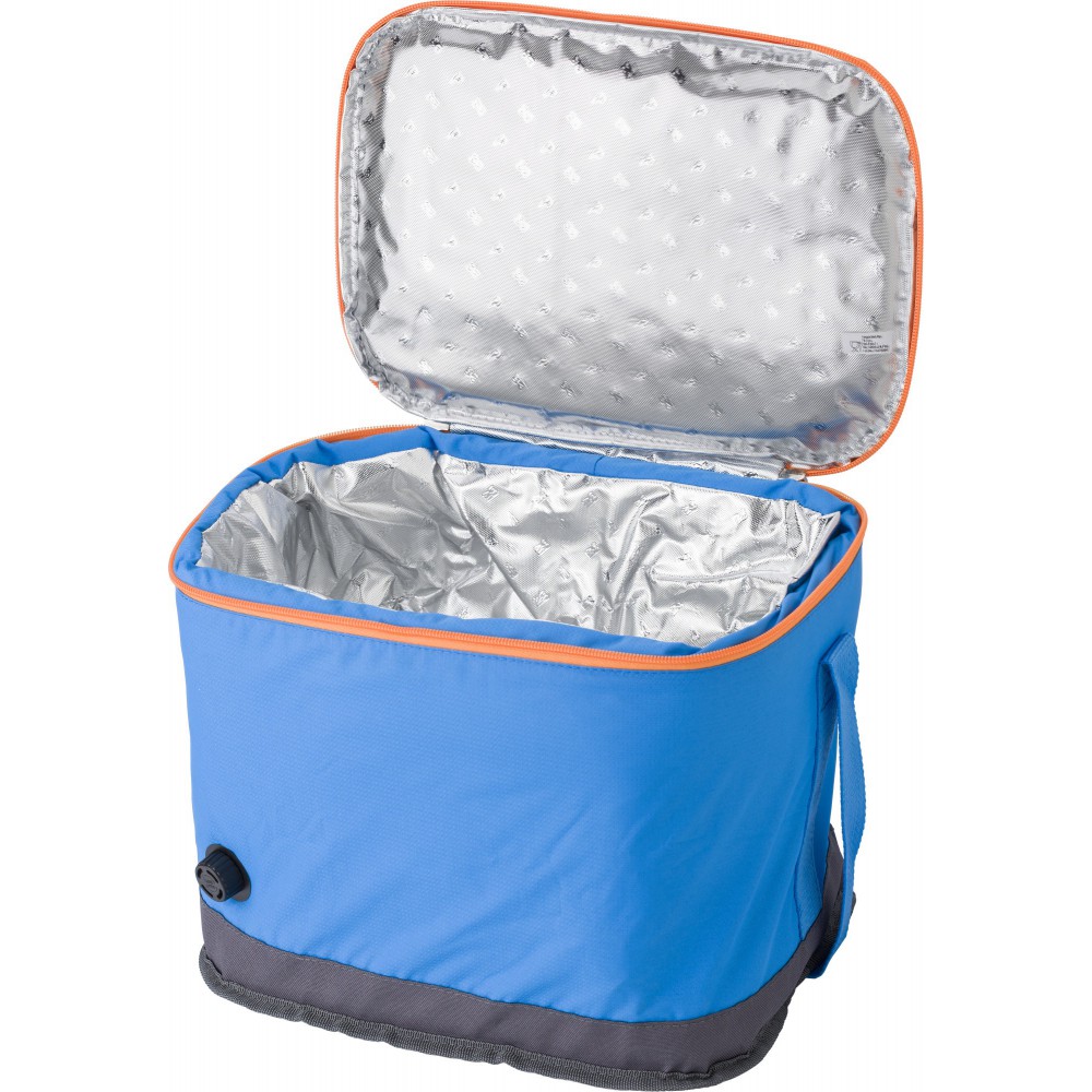 Selfinflatable cooling bag, light blue (Cooler bags) Reklámajándék