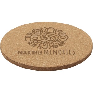 Sencha cork coaster, Natural (Wood kitchen equipments)