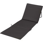 Serene beach lounger, Solid black (12705790)