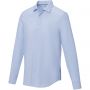 Elevate Cuprite long sleeve men's GOTS organic shirt, Light blue
