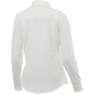 Hamell long sleeve ladies shirt, White (shirt)