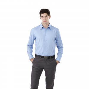 Hamell long sleeve shirt, Light blue (shirt)
